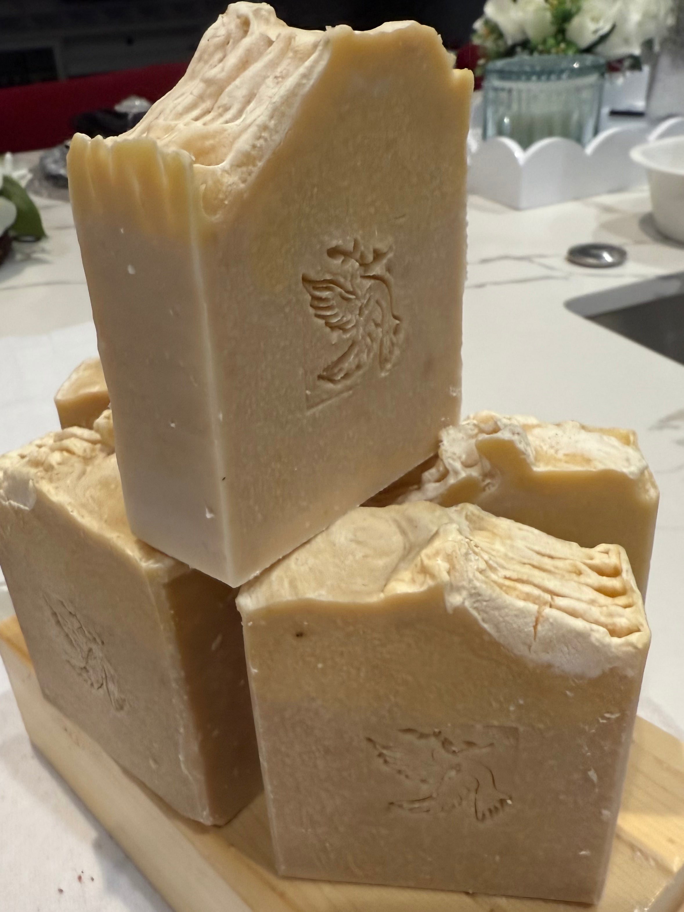 Organic Banana cream soap bar