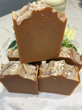 Organic turmeric oatmeal soap bar