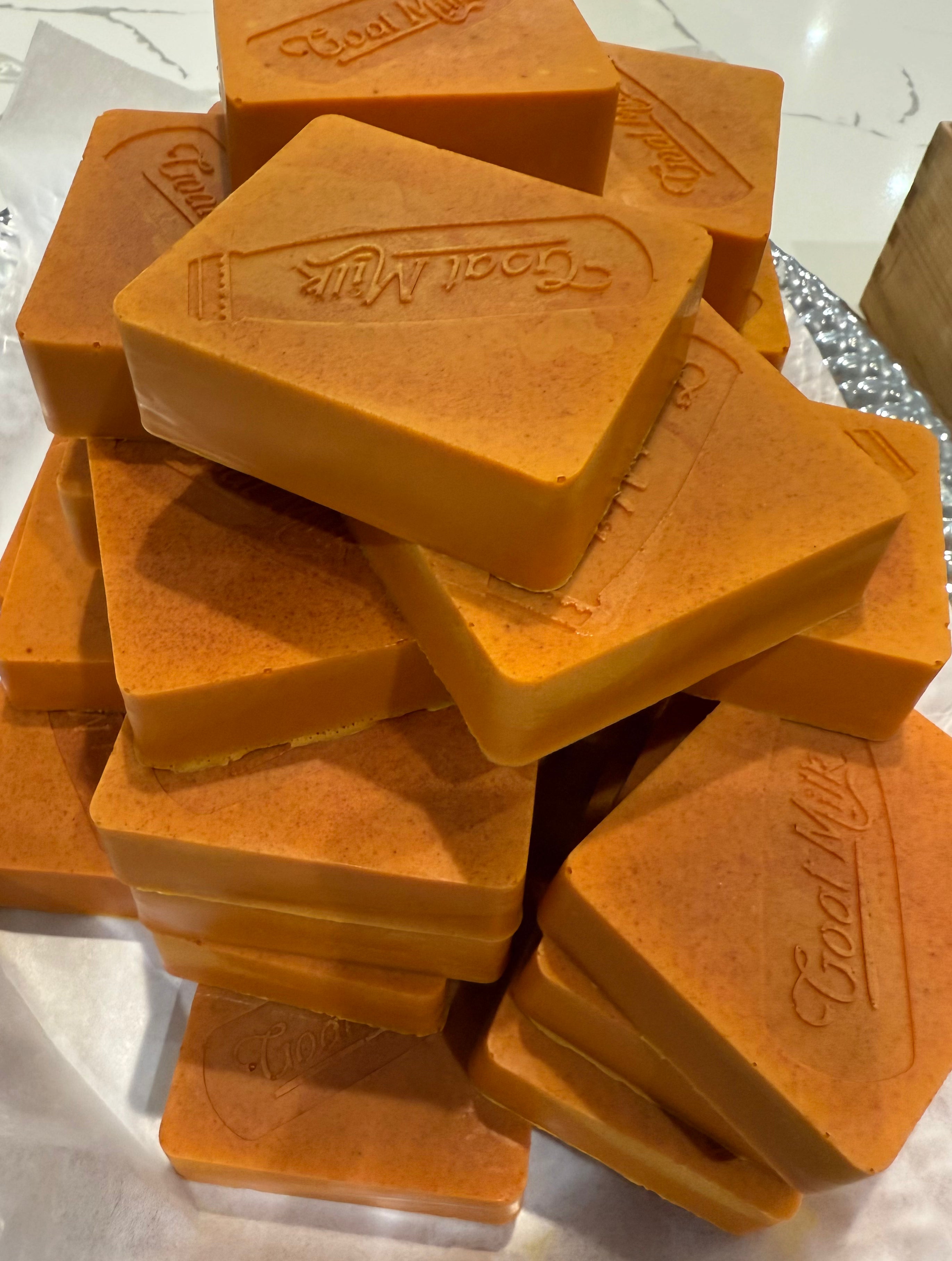 Organic Tumeric with goat milk soaps bar